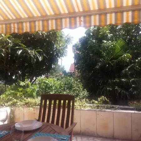 House Near Sea Coast With Surrounding Krk Town