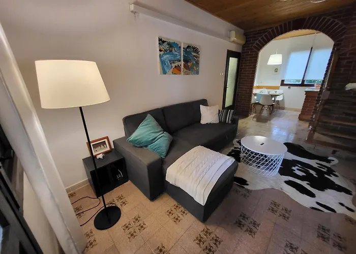 House Near Sea Coast With Surrounding * Krk Town